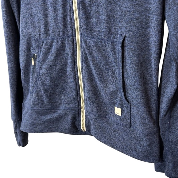VUORI | Women’s Halo Performance Hoodie - Blue Heathered - FLAWED - Picture 3 of 8